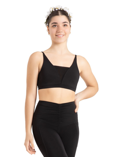 Iris Mesh Crop Top - Adult