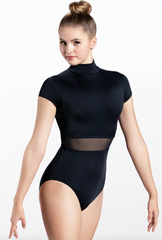 Cap Sleeve Cross Back Leotard