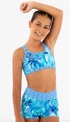 Underwater Goddess Crop Top