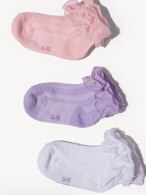 Ruffle Sock 3-Pack