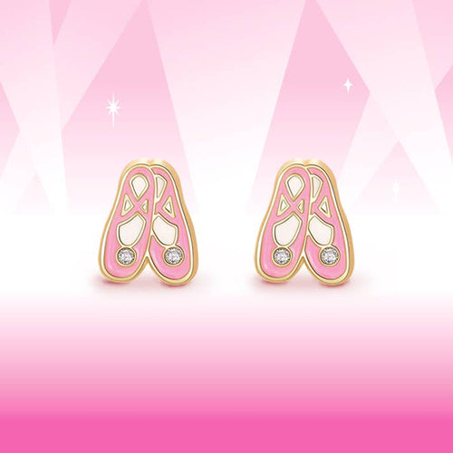 Ballet Slippers | Cutie Stud Earrings for Girls
