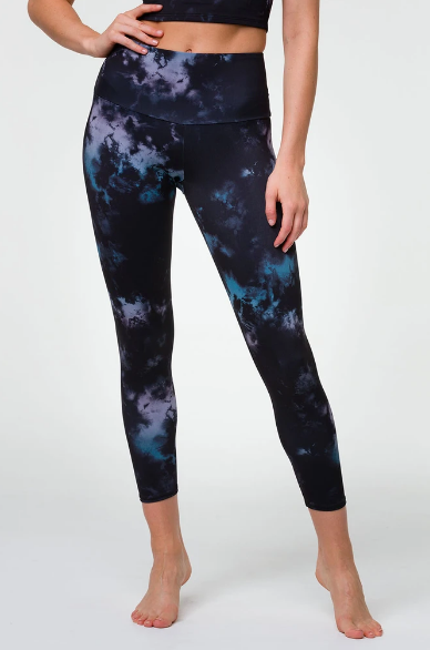 High Rise Midi Legging - Night Swim – Attitude for Dance