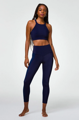 High Neck Crop Top