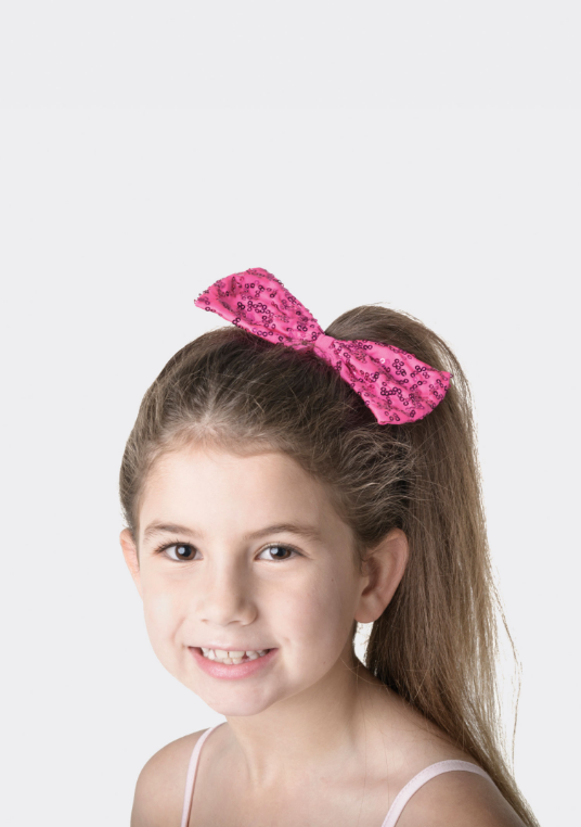 Sequin Hair Bow - Small