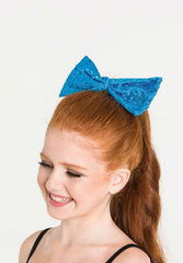 Sequin Hair Bow - Small