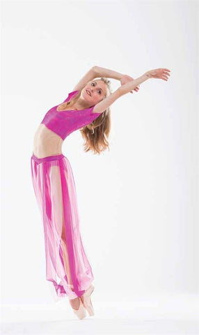 Ballet Pink Long Sleeve Tutu Romper
