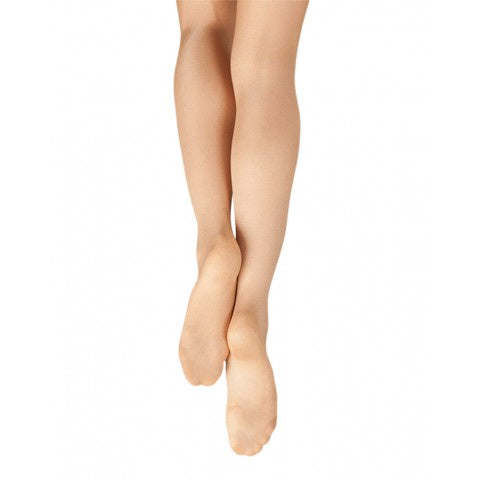 Ultra Shimmery Footed Tights - Child