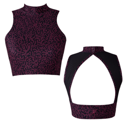 Ruby Lace Crop Top - Child